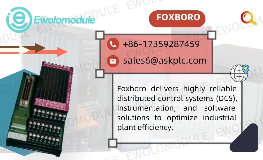 FOXBORO FCM2F10 P0916TQ: Módulo de control de flujo que mejora la precisión y la sincronización de red en servicios públicos complejos